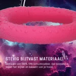 Pływający pierścień dla psa z pianki, różowy, M, Ø 19 cm – Dog Comets UFO Ring - obrazek 6