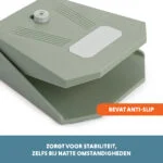 Fontanna dla psa z pedałem nożnym i przyłączem do węża ogrodowego, oliwkowozielona – Coolpets Splash Water Fountain - obrazek 5