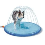 Mata zraszająca dla psów z przyłączem do węża ogrodowego, M 150 cm – Coolpets Splash Sprinkler Pad