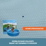 Basen dla psa ze zraszaczami, średnica 120 cm, wysokość brzegu 30 cm – Coolpets Splash Sprinkler Pool - obrazek 5