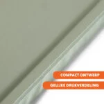 Mata chłodząca dla psów z żelem stałym, oliwkowa, XL 120 x 70 cm – Coolpets Gel Cooling Mat - obrazek 6