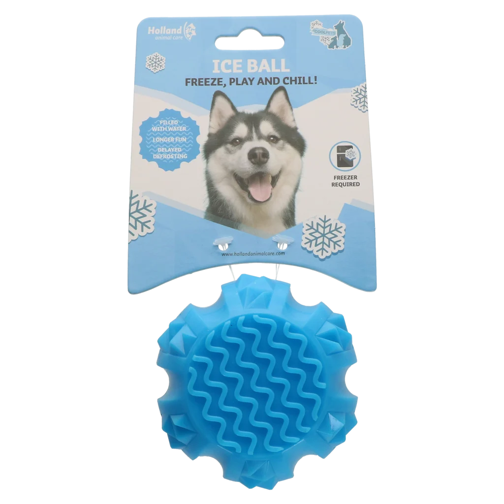Chłodząca piłka dla psa, 9 × 9 × 6,9 cm – Coolpets Ice Ball - obrazek 1
