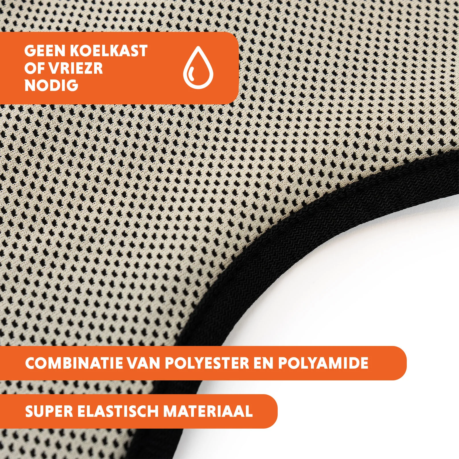 Kamizelka chłodząca dla psa, aktywowana wodą, S, długość grzbietu 25 cm – Coolpets Cooling Vest - obrazek 3