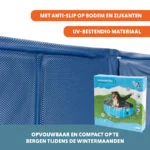 Basen dla psa z antypoślizgowym dnem, składany, ø 120 x 30 cm – Coolpets Splash Dog Pool - obrazek 5