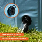 Składany basen dla psa z antypoślizgowym dnem, ø 100 x 30 cm – Coolpets Splash Dog Pool - obrazek 3