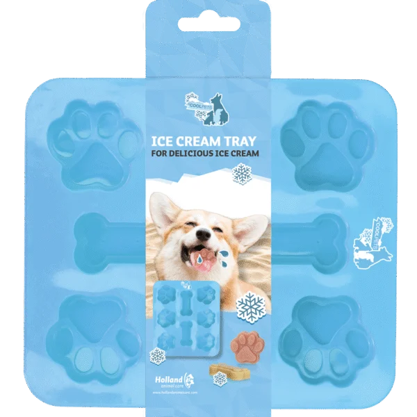 Forma na 8 lodów dla psa – Coolpets Dog Ice Mix Tray