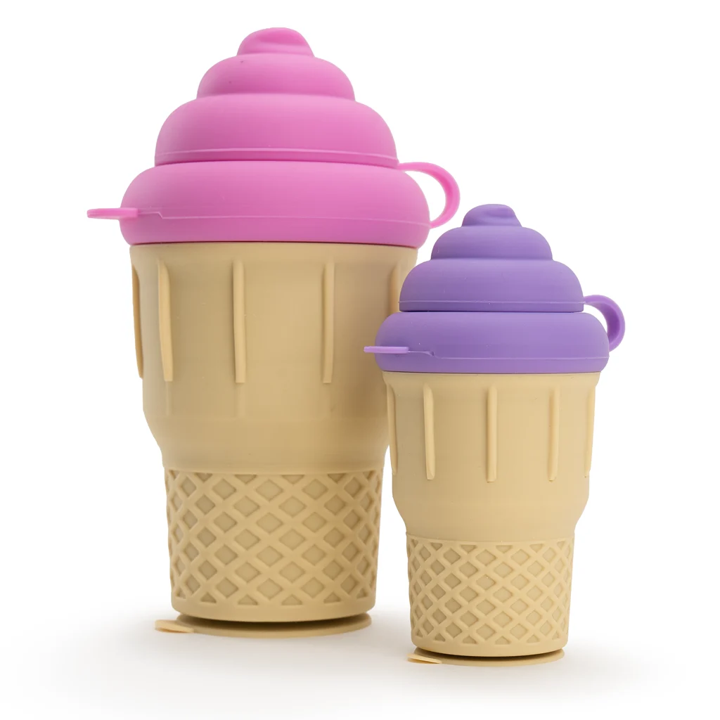 Silikonowa foremka na psie lody z przyssawką – Coolpets Ice Cream M - obrazek 3