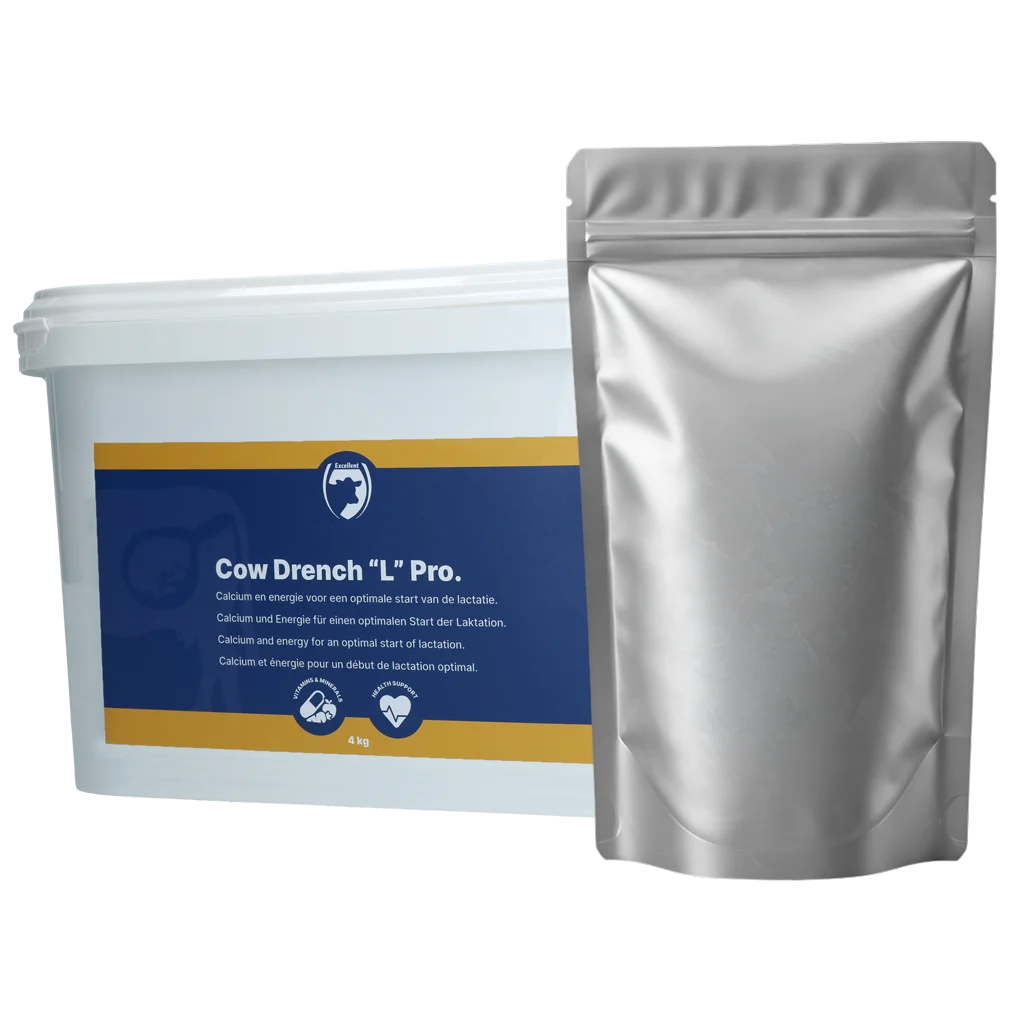 Drench wapniowy z energią dla krów mlecznych, 4 kg – Excellent Cow Drench "L" Pro - obrazek 1