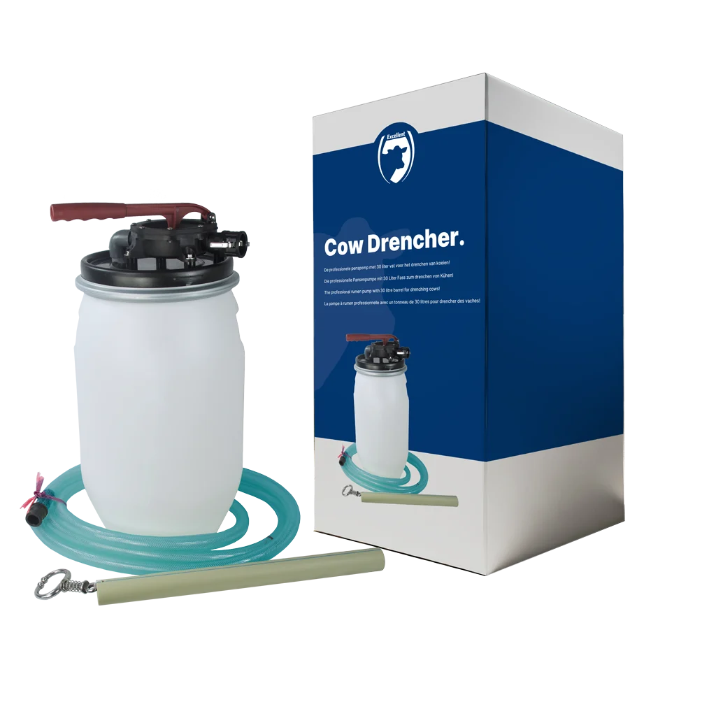 Pompa do pojenia krów, 350 ml na skok pompy – Excellent Cowdrencher Handpump - obrazek 2