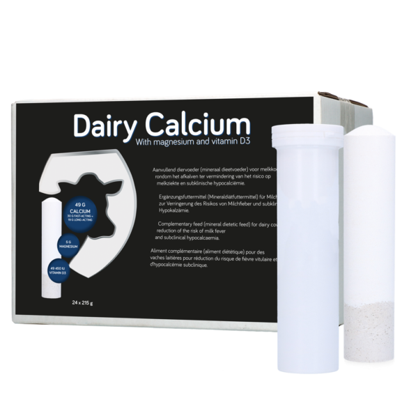 Bolus wapniowy dla krów mlecznych, 24 x 215 g – Hofman Animal Care Dairy Calcium Bolus (Mg & Vit. D3)