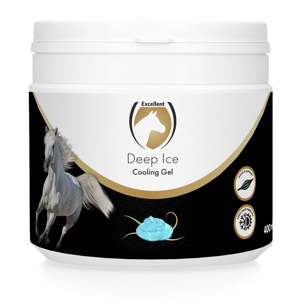 Żel chłodzący dla koni po wysiłku, 400 ml – Excellent Horse Deep Ice Cooling Gel - obrazek 1
