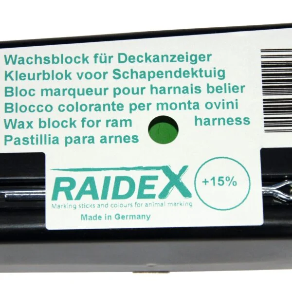 Blok barwiący na każdą pogodę, zielony – Raidex
