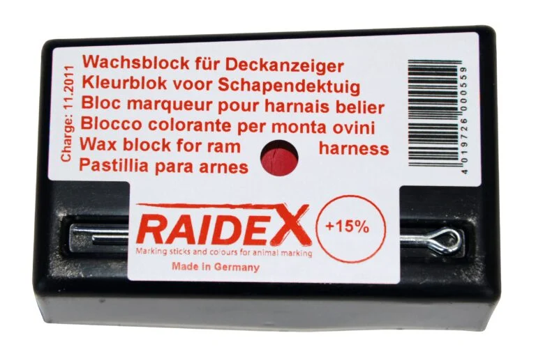 Kostka do krycia na każdą pogodę, czerwona – Raidex
