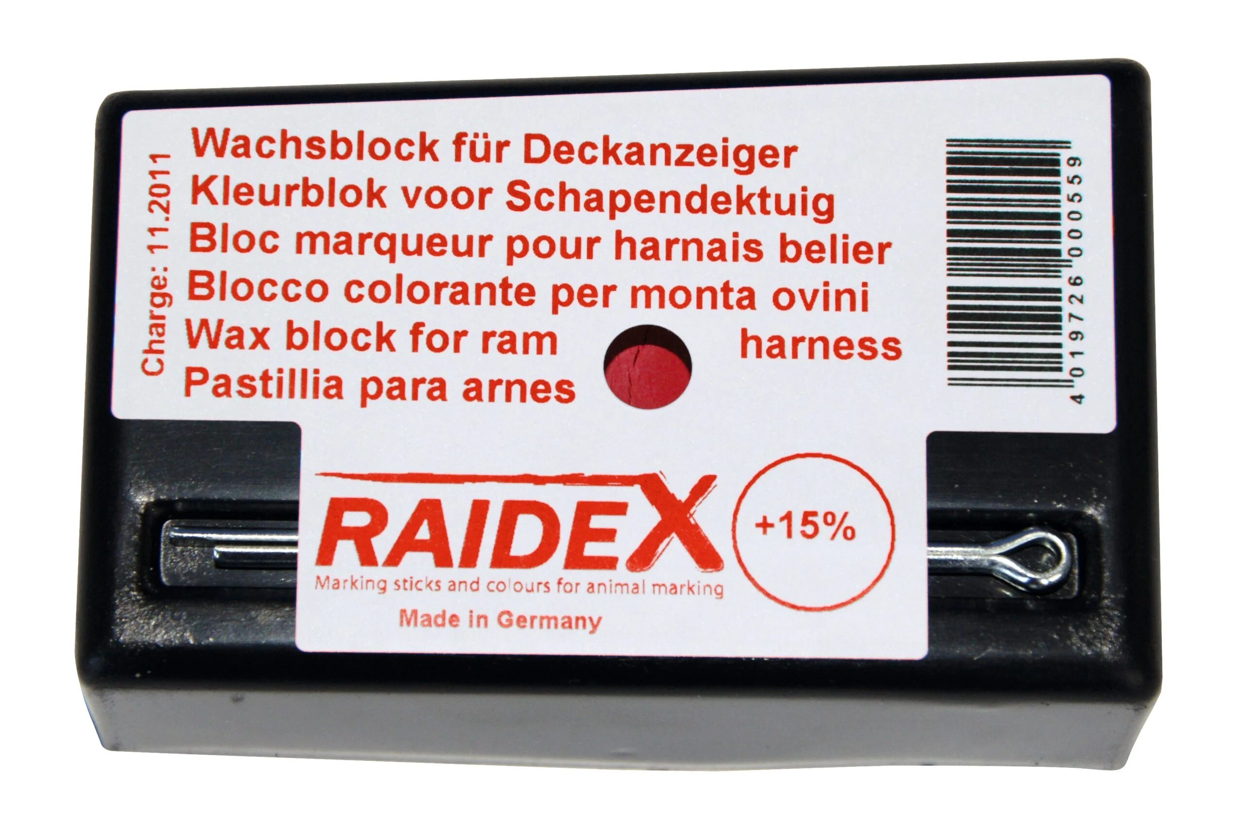 Kostka do krycia na każdą pogodę, czerwona – Raidex - obrazek 1