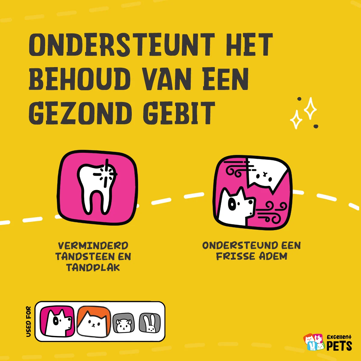 Suplement na zęby dla psów i kotów, 75 g – Excellent Pets Dental Care Seaweed - obrazek 3