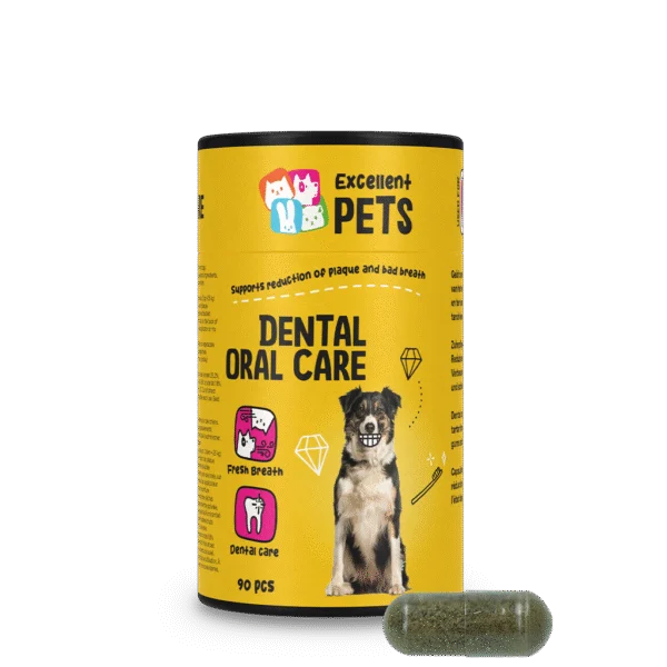 Kapsułki na zęby dla psów, 90 sztuk – Excellent Pets Dental Oral Care Capsules
