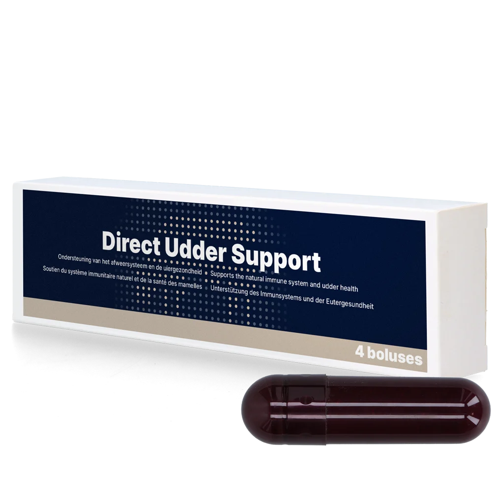 DIRE010.png Bolus na wymiona dla bydła mlecznego z czarnym czosnkiem, 4 x 60 g – Direct Bolus Udder Support - obrazek 1