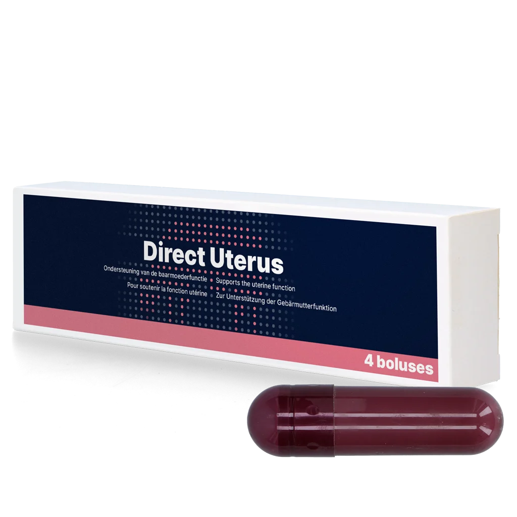Ziołowy bolus dla krów mlecznych po wycieleniu, 4 x 45 g – Direct Bolus Uterus - obrazek 1