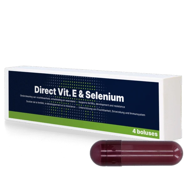 Bolus selenowy dla bydła z witaminą E, 4 x 105 g – Direct Bolus Vit. E & Selenium