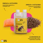 Olej z łososia dla psów z omega 3 i 6, 250 ml – Excellent Pets Dog Salmon Oil - obrazek 6