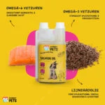 Olej z łososia dla psów z omega 3 i 6, 500 ml – Excellent Pets Dog Salmon Oil - obrazek 5