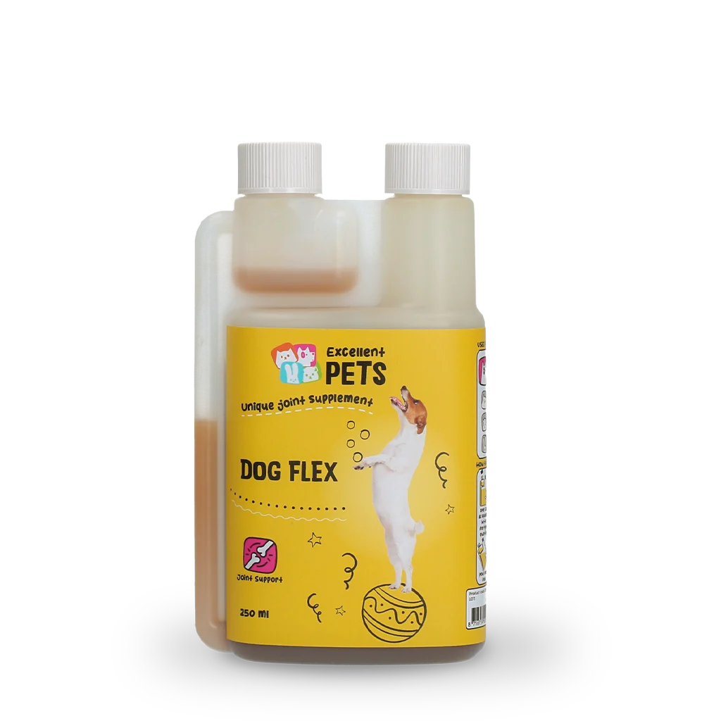Suplement na stawy dla psów, płynny, 250 ml – Excellent Pets Dog Flex - obrazek 1