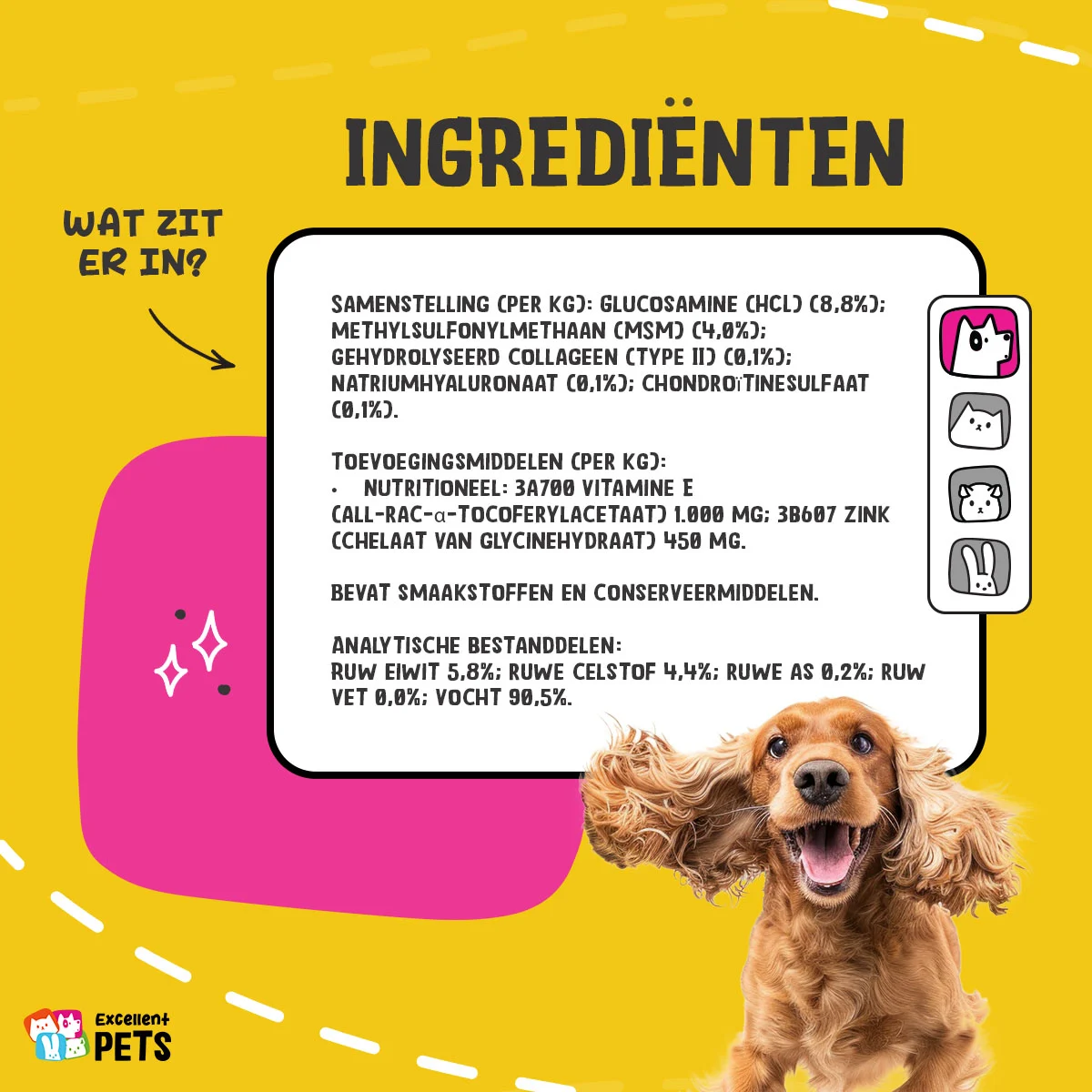 Suplement na stawy dla psów, płynny, 250 ml – Excellent Pets Dog Flex - obrazek 4