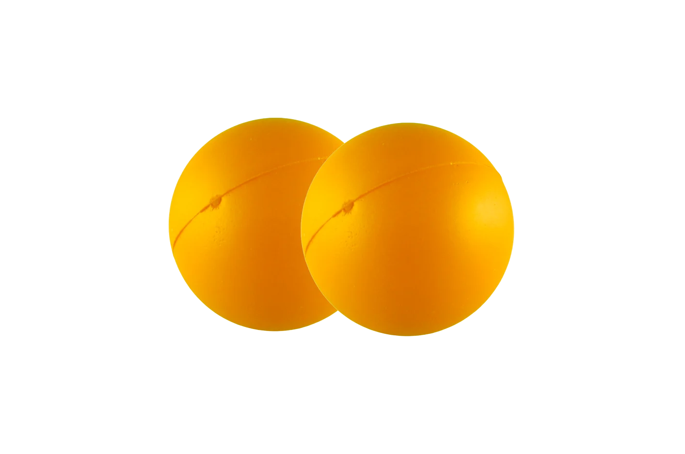 Piłki dla psów z miękkiej pianki, Ø 4 cm – Doggy Fun Soft Foam balls 2-pack - obrazek 1