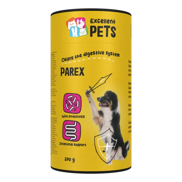 Suplement dla psa z prebiotykami w granulkach, 270 g – Excellent Pets Dog Parex