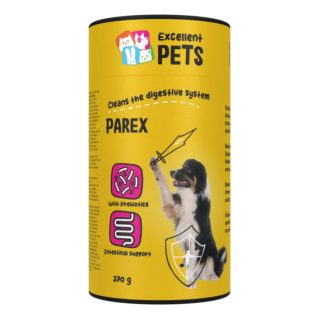 Suplement dla psa z prebiotykami w granulkach, 270 g – Excellent Pets Dog Parex - obrazek 1