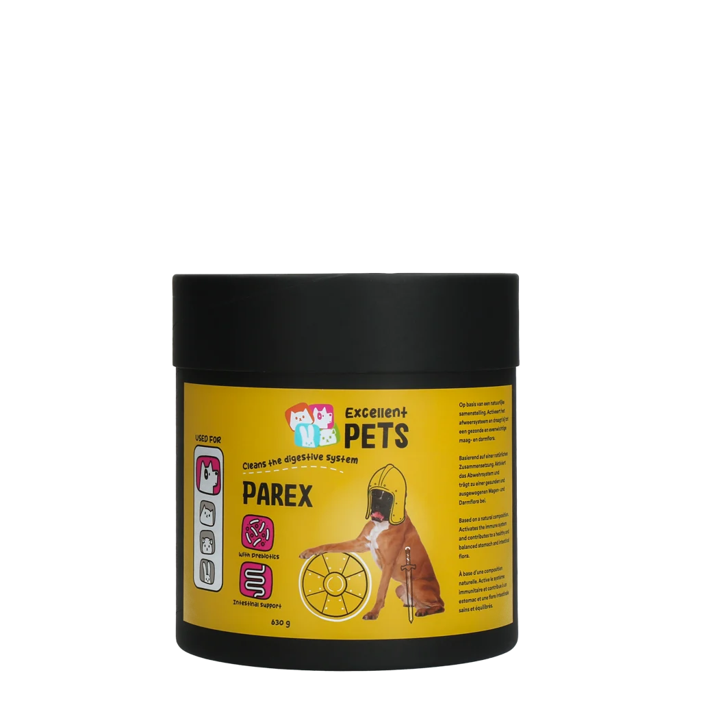 Suplement dla psa z prebiotykami w granulkach, 630 g – Excellent Pets Dog Parex - obrazek 1