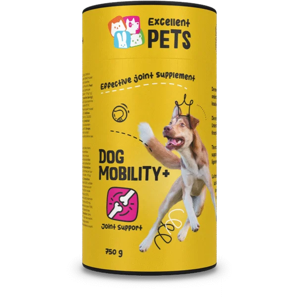 Suplement na stawy dla psa w proszku, 750 g – Excellent Pets Dog Mobility+