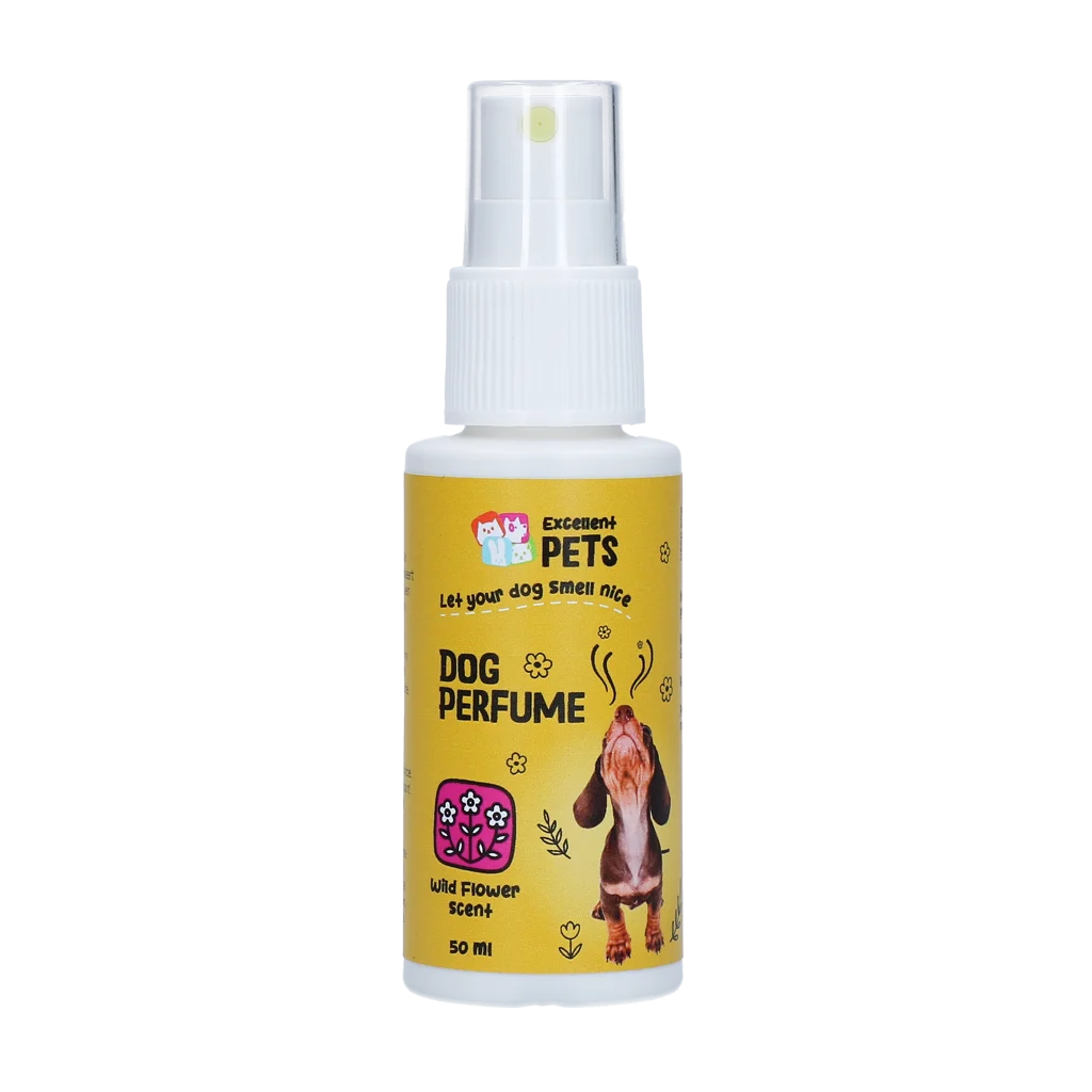 Perfumy dla psów o zapachu polnych kwiatów, 50 ml – Excellent Dog Perfume - obrazek 1