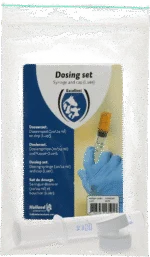 Zestaw do dawkowania z dozownikiem 20/24 ml i zatyczką Luer