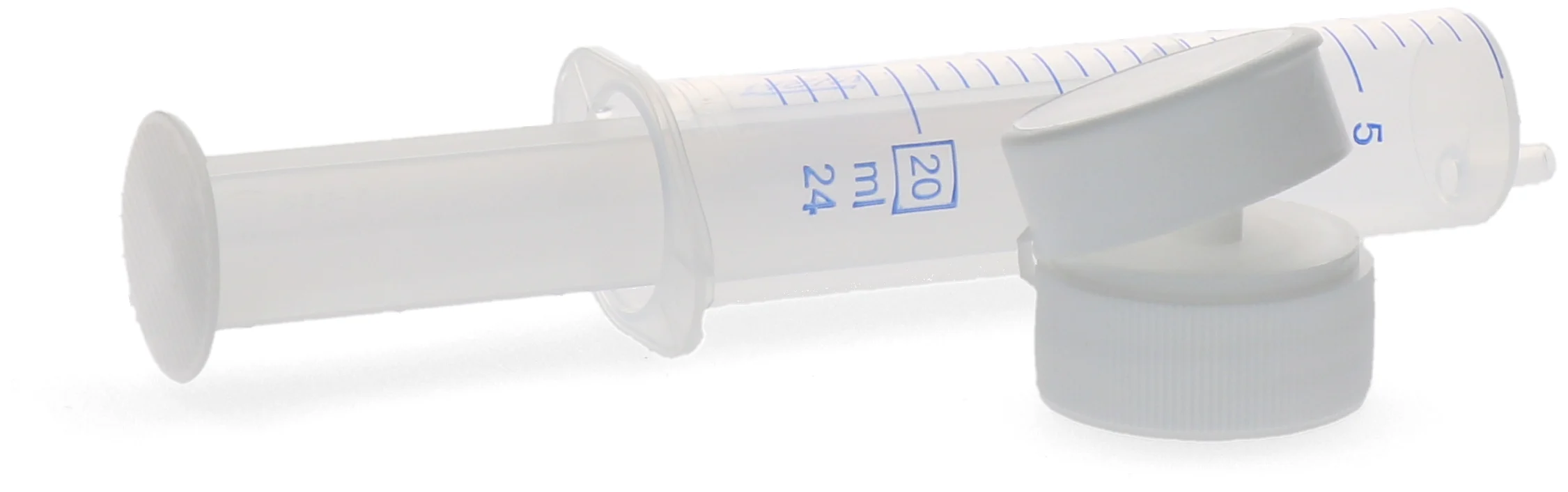 Zestaw do dawkowania z dozownikiem 20/24 ml i zatyczką Luer - obrazek 2