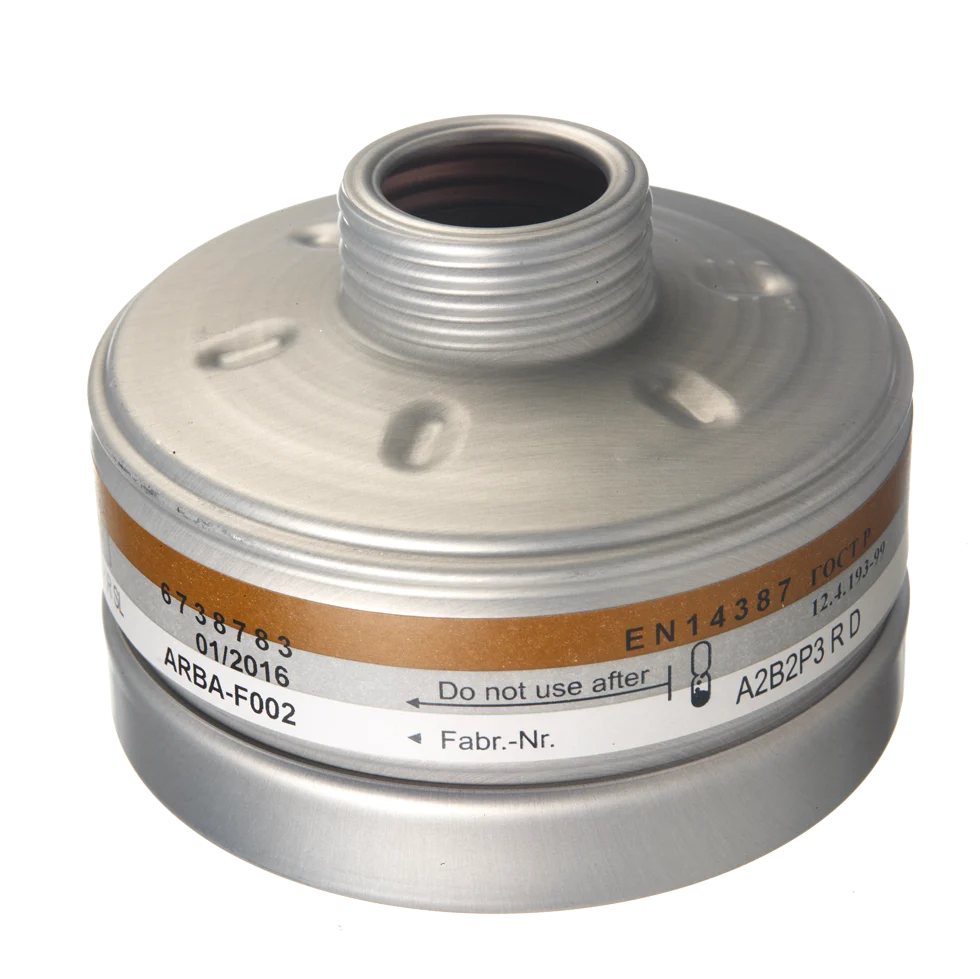 Filtr do maski A2B2-P3 z przyłączem gwintowym RD40 – Dräger Filter RD 40 A2B2-P3 - obrazek 1