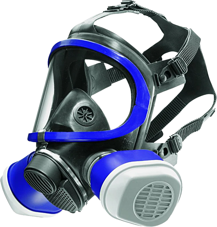 Maska pełnotwarzowa ze złączem bagnetowym do dwóch filtrów, bez filtrów – Dräger X-plore 5500 - obrazek 1