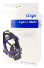 Maska pełnotwarzowa ze złączem bagnetowym do dwóch filtrów, bez filtrów – Dräger X-plore 5500 - obrazek 3