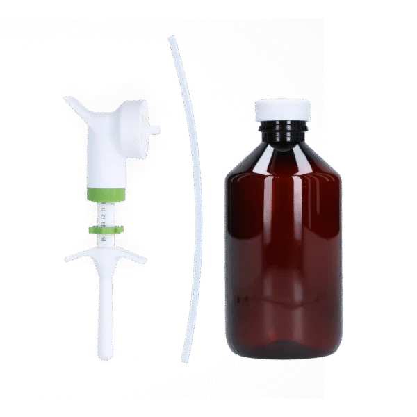 Zestaw do drencherowania cieląt, prosiąt i jagniąt, regulacja od 1 do 5 ml – Excellent Drench-Dose Automatic
