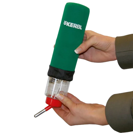 Osłona termiczna na butelkę do picia ze ściągaczem, 320 ml – Kerbl - obrazek 3