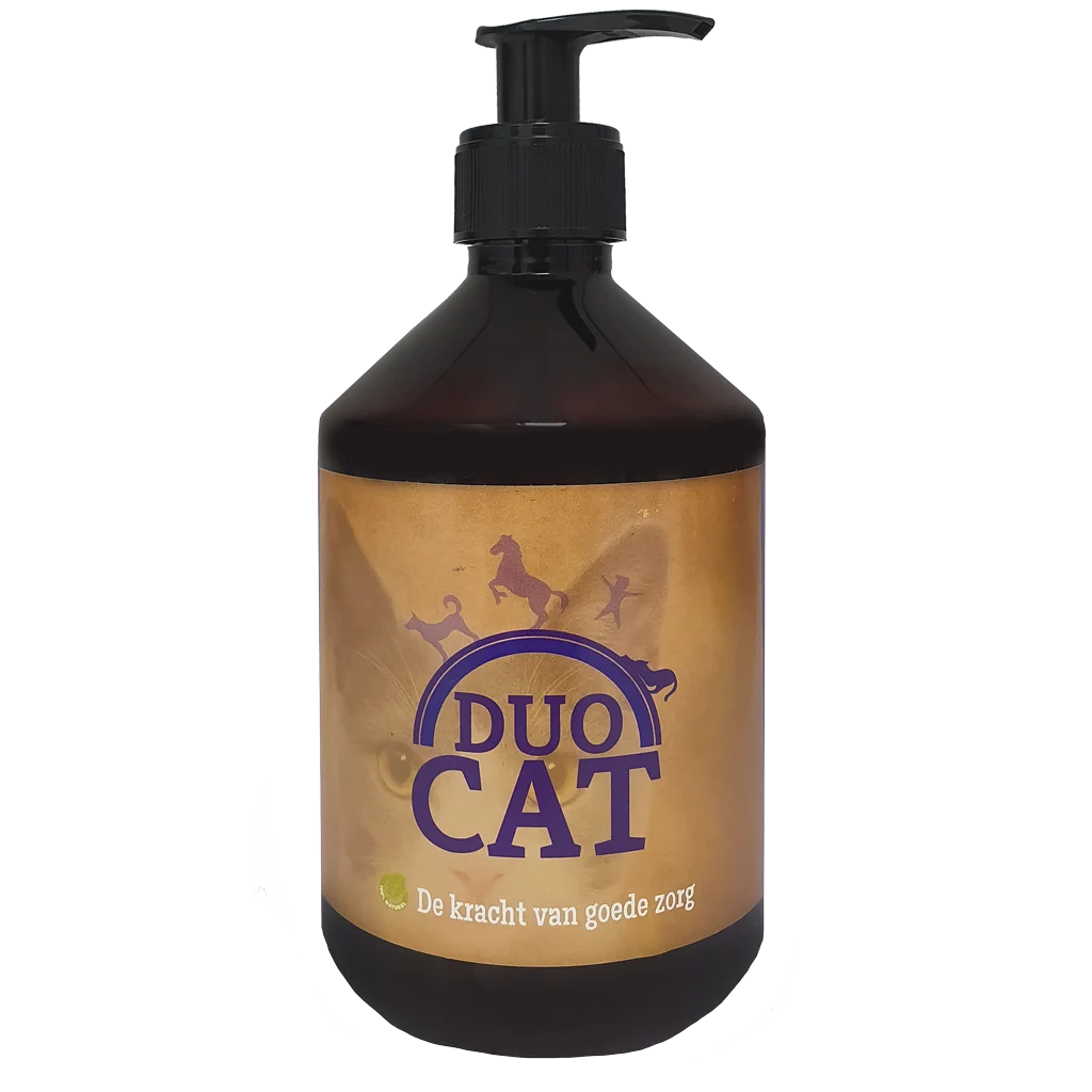 Tłuszcz koński dla kotów, płynny, 500 ml – Duo Cat - obrazek 1