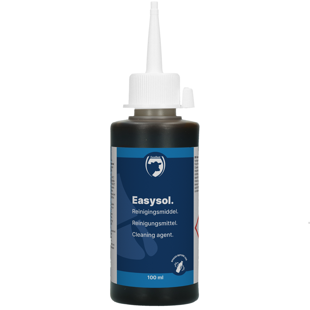Klauwreiniger voor Runderen met Organische Zuren, 100 ml – Excellent Easysol Liquid Płyn do pielęgnacji racic bydła z kwasami organicznymi, 100 ml – Excellent Easysol Liquid