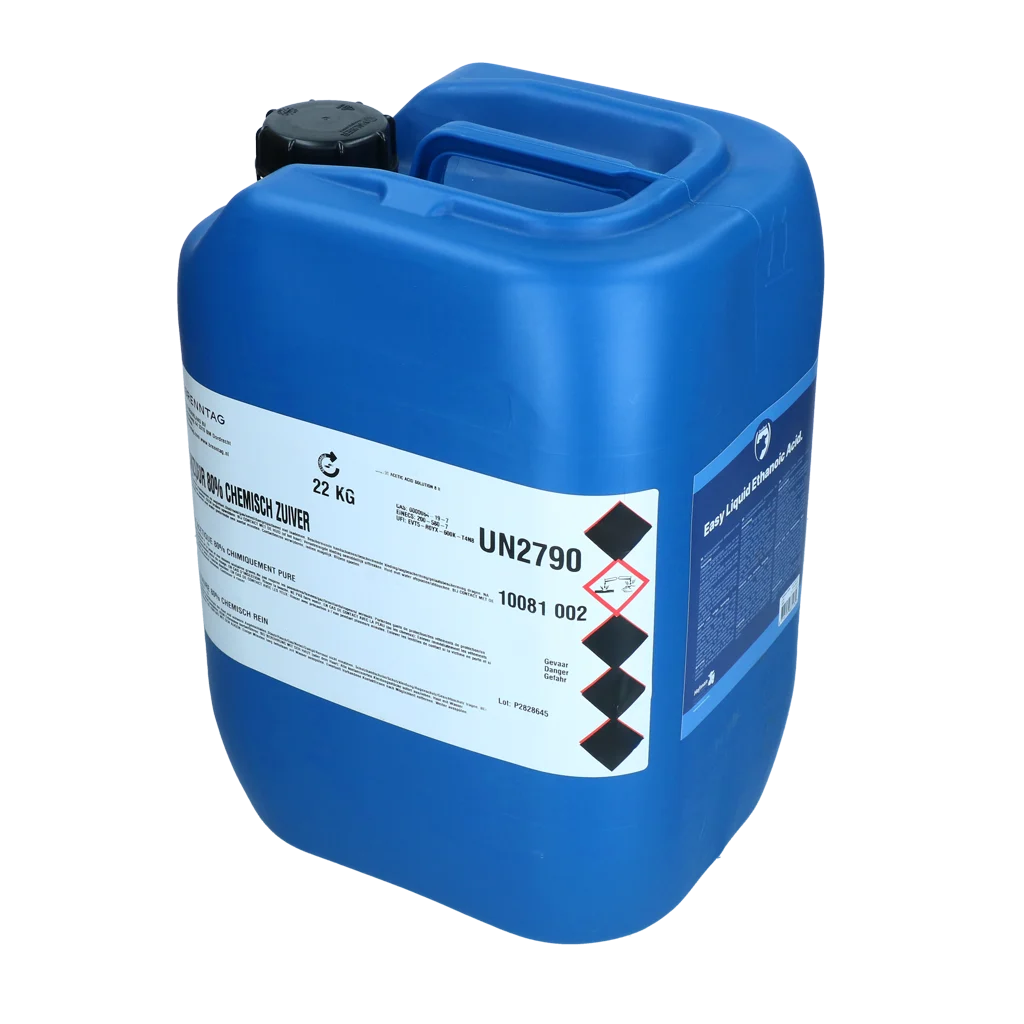 Koncentrat kwasu octowego do czyszczenia, 22 kg – Excellent Easy Liquid Ethaanzuur - obrazek 1