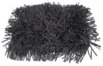 Mata węchowa dla psów z paskami materiału, szara, 44 x 28 cm – Eat Slow Live Longer Play Mat