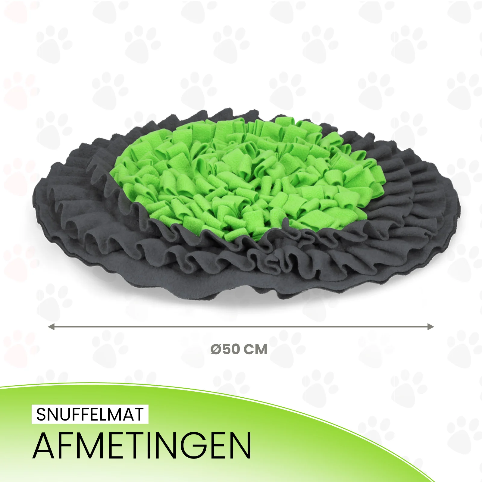 Mata węchowa ze sznurkiem Ø 50 cm – Eat Slow Live Longer Snuffle Mat - obrazek 5
