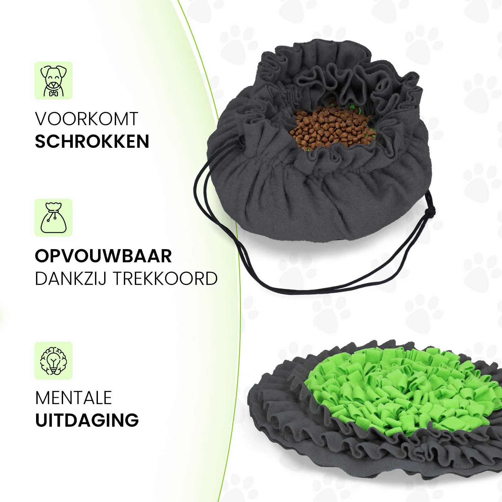 Mata węchowa ze sznurkiem Ø 50 cm – Eat Slow Live Longer Snuffle Mat - obrazek 6