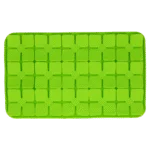 Mata do lizania dla psów z płatkami w kształcie kwiatów i przyssawkami, 21 x 34 cm, zielona – Eat Slow Live Longer Lick Mat Dimensions Flower - obrazek 2