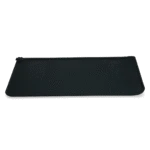 Silikonowa mata pod miski z podwyższonym brzegiem, S 30 x 48 cm, szara – Eat Slow Live Longer Spill Mat - obrazek 3