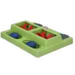 Łamigłówka dla psa na karmę suchą i przysmaki z antypoślizgowymi nóżkami – Eat Slow Live Longer Puzzle Squared - obrazek 2