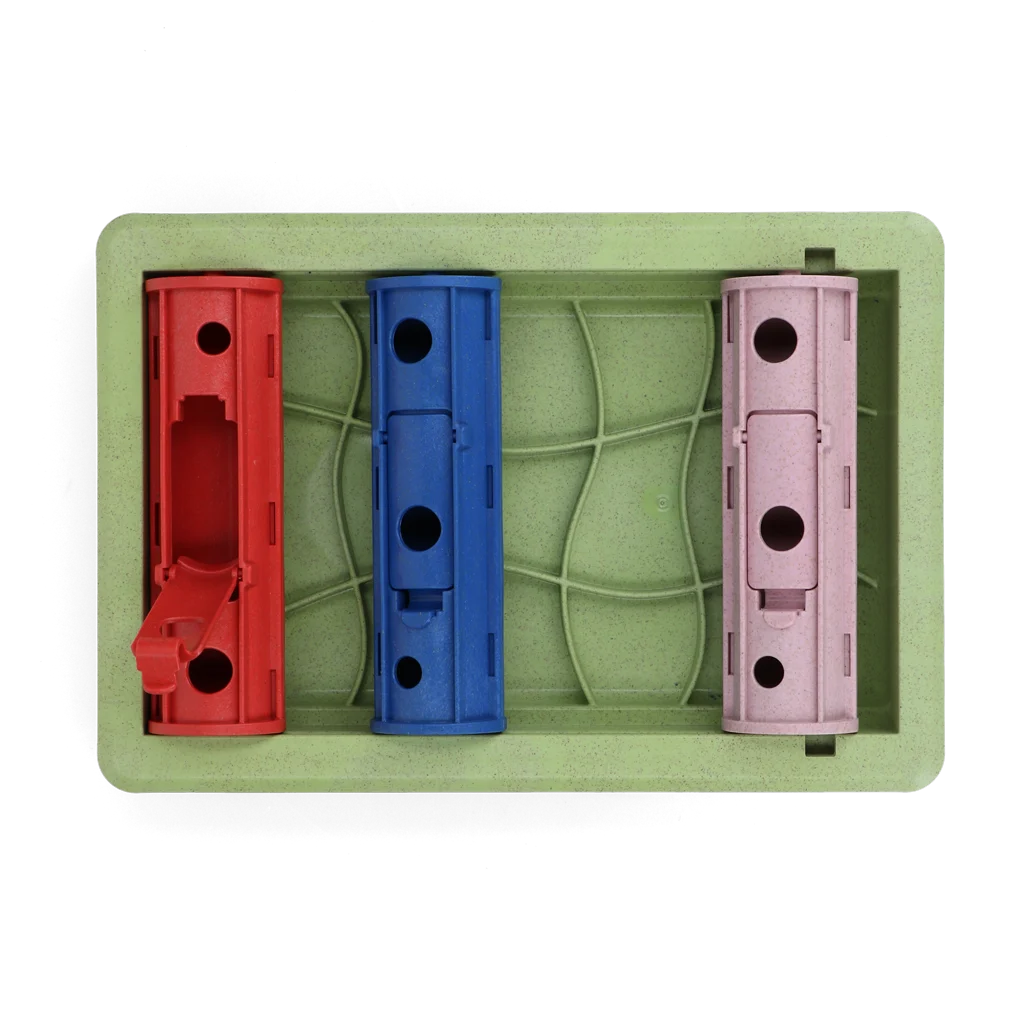 Zabawka węchowa dla psa na karmę i przysmaki z antypoślizgowymi nóżkami – Eat Slow Live Longer Puzzle Roller - obrazek 3